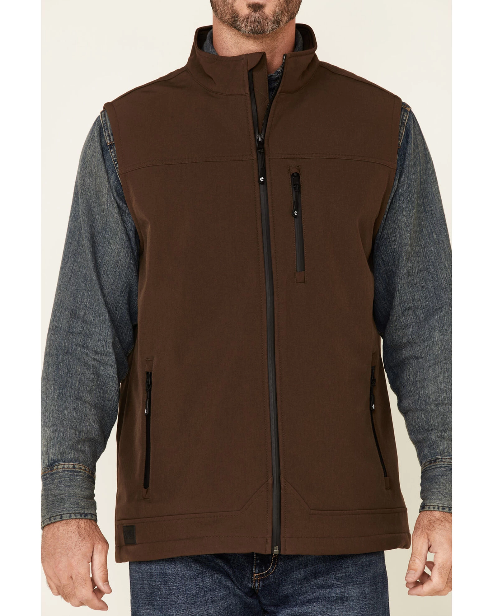 Cody James Core Men's Bonded Wrightwood Zip-Front Softshell Vest - Big & Tall 5 Cody James Core Men's Bonded Wrightwood Zip-Front Softshell Vest - Big & Tall - Image 3
