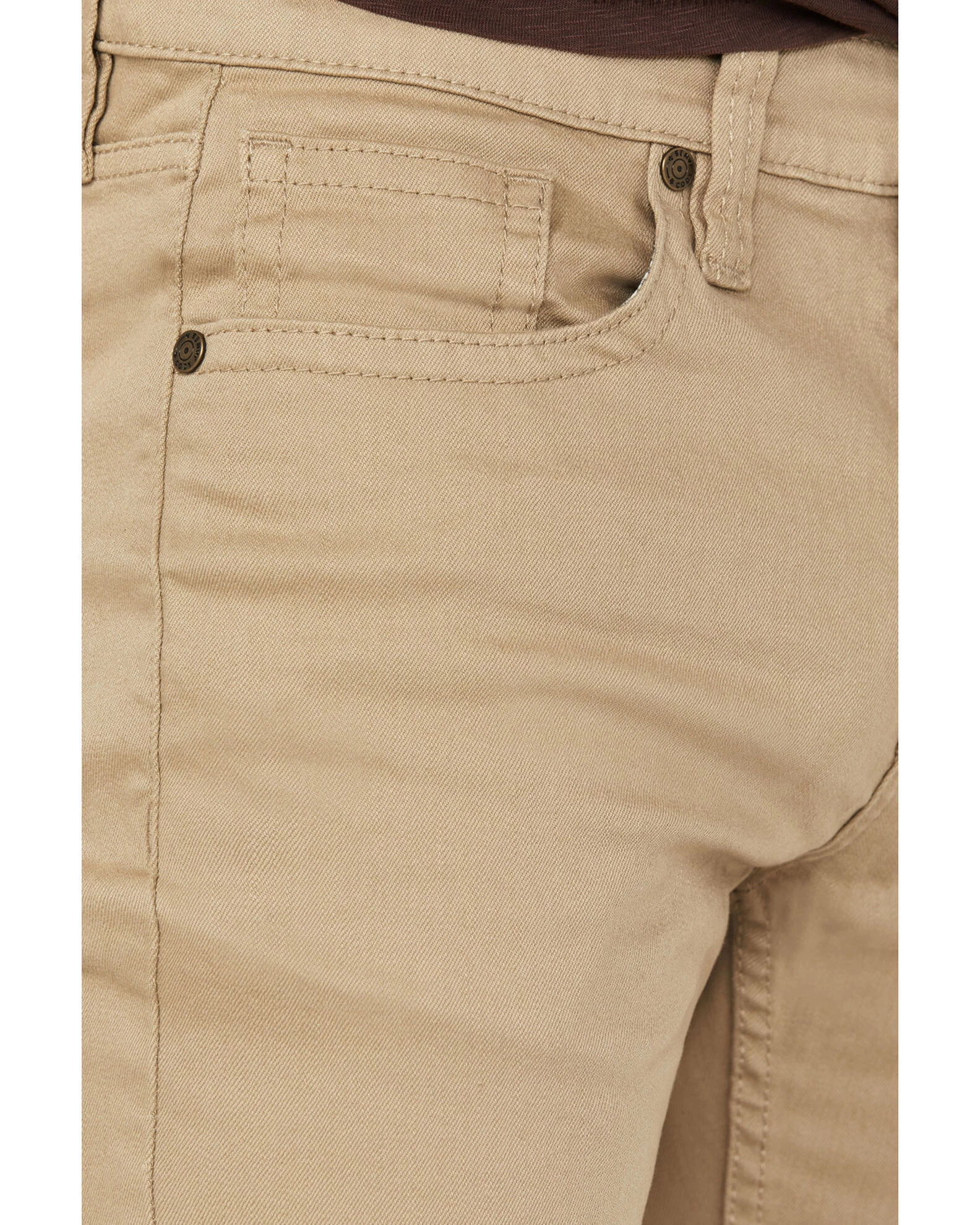 Cody James Men's Tan Wash Dalton Stretch Slim Straight Jeans 4 Cody James Men's Tan Wash Dalton Stretch Slim Straight Jeans - Image 2