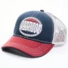 Cody James Men's Patriot Oval Embroidered Mesh-Back Ball Cap