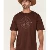 Cody James Men's Desert Compass Graphic Short Sleeve T-Shirt 1 Cody James Men's Desert Compass Graphic Short Sleeve T-Shirt -Cody James 2000347474 640 P1