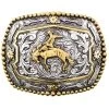 Cody James Men's Bronco Rider Beaded Edge Belt Buckle 2 Cody James Men's Bronco Rider Beaded Edge Belt Buckle -Cody James 2000349716 000 P1
