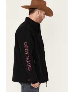 Cody James Core Men's American Embroidered Sleeve Zip-Front Steamboat Jacket  -Cody James 2000350755 001 P3