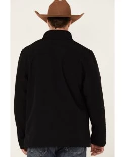 Cody James Core Men's American Embroidered Sleeve Zip-Front Steamboat Jacket  -Cody James 2000350755 001 P4