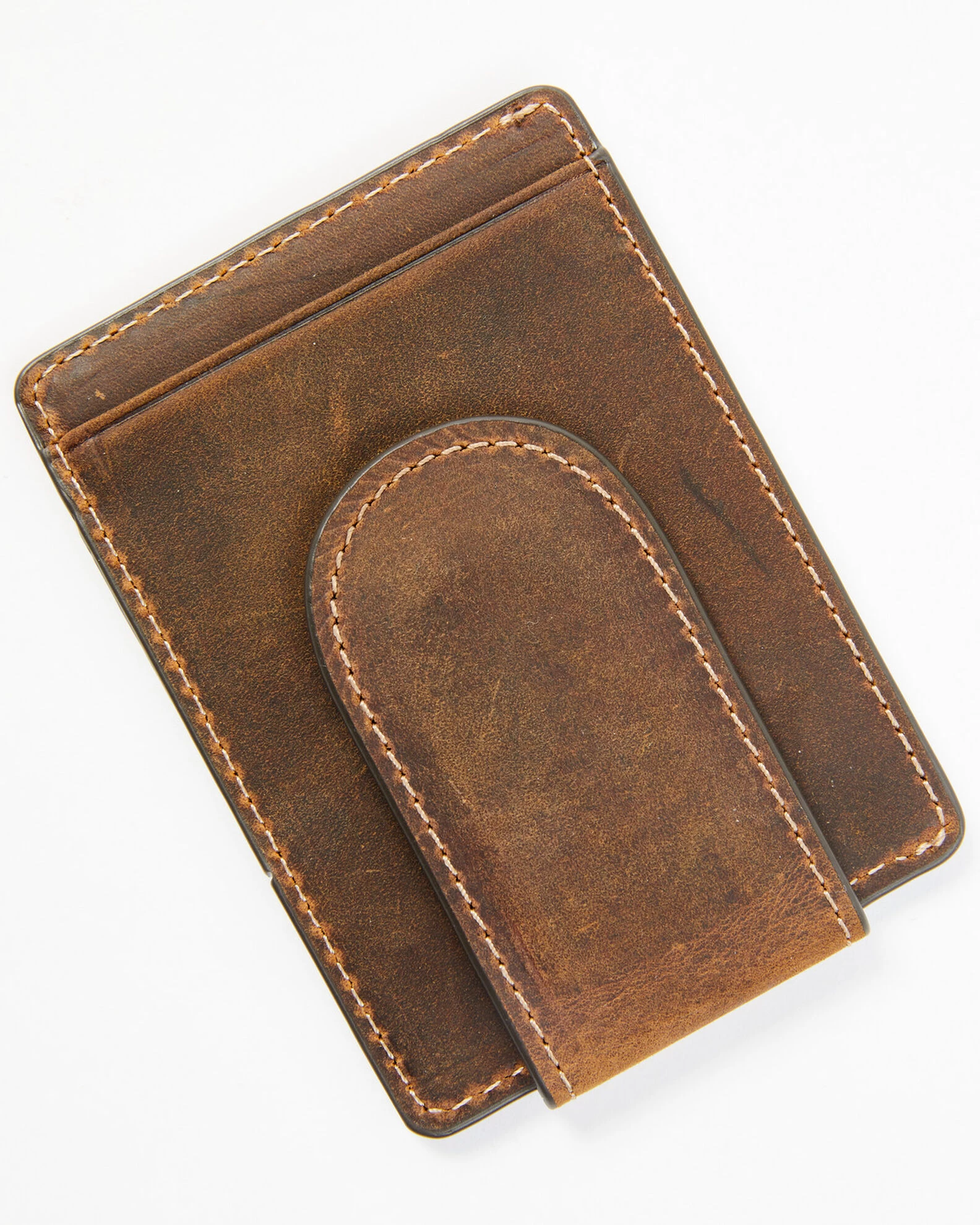 Cody James Men's Brown Ostrich Money Clip 3 Cody James Men's Brown Ostrich Money Clip - Image 2