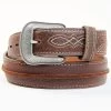 Cody James Men's Pebbled Leather Western Belt -Cody James 2000354452 200 P1