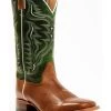 Cody James Men's Peridot Green Leather Western Boots - Broad Square Toe  -Cody James 2000358811 300 P1
