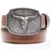 Cody James Men's Longhorn Scroll Buckle Belt 1 Cody James Men's Longhorn Scroll Buckle Belt -Cody James 2000358940 200 P1