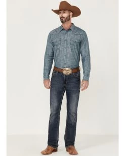 Cody James Men's Hotspot Solid Long Sleeve Snap Western Shirt 7 Cody James Men's Hotspot Solid Long Sleeve Snap Western Shirt -Cody James 2000359384 400 P2