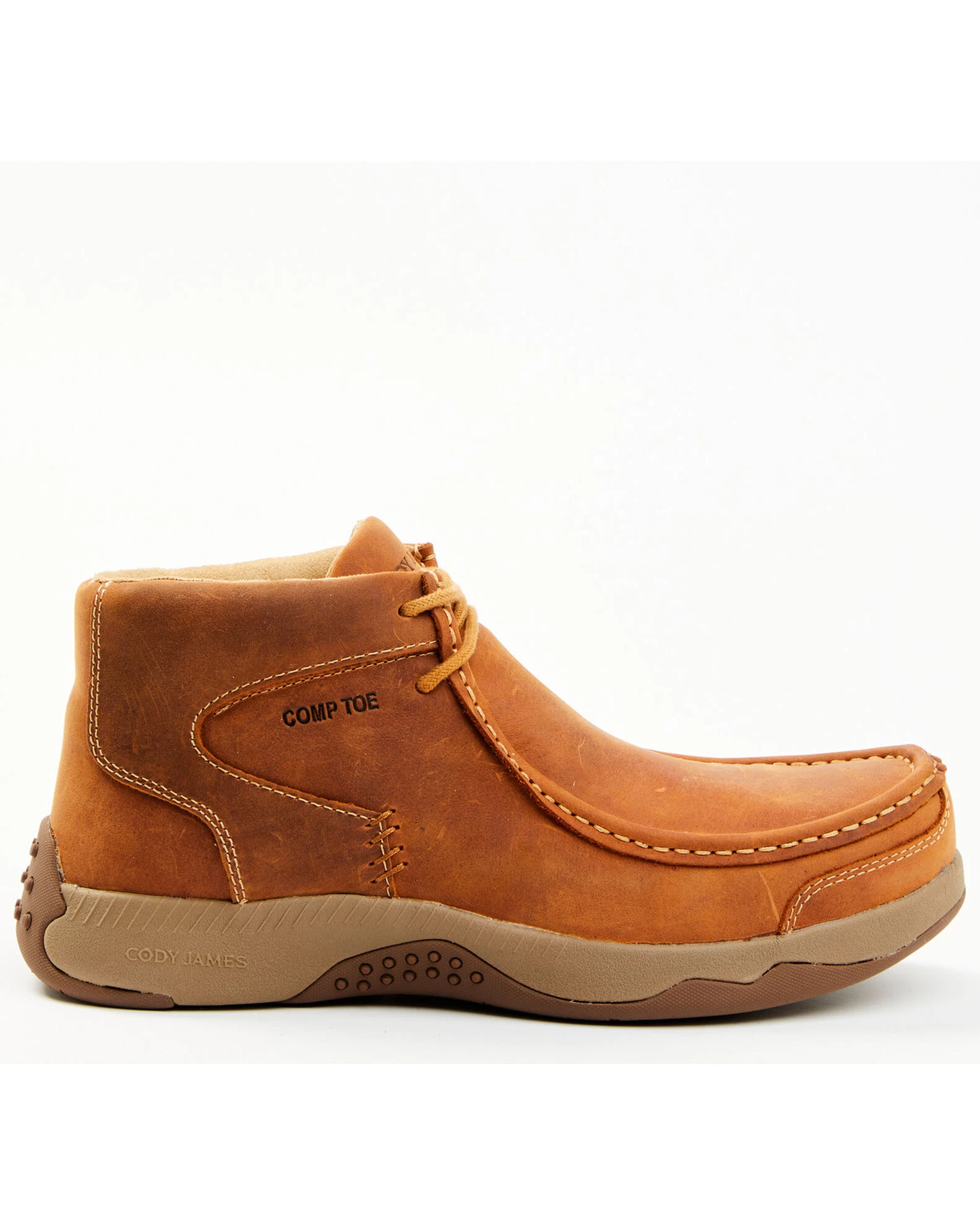 Cody James Men's Casual Wallabee Big Brother Lace-Up Work Boots - Composite Toe 3 Cody James Men's Casual Wallabee Big Brother Lace-Up Work Boots - Composite Toe