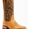 Cody James Men's Full-Quill Ostrich Exotic Western Boots - Broad Square Toe  -Cody James 2000359773 200 P1