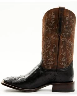 Cody James Men's Saddle Black Full-Quill Ostrich Exotic Western Boots - Broad Square Toe 15 Cody James Men's Saddle Black Full-Quill Ostrich Exotic Western Boots - Broad Square Toe -Cody James 2000359778 001 P3 1