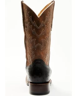 Cody James Men's Saddle Black Full-Quill Ostrich Exotic Western Boots - Broad Square Toe 13 Cody James Men's Saddle Black Full-Quill Ostrich Exotic Western Boots - Broad Square Toe -Cody James 2000359778 001 P5 1