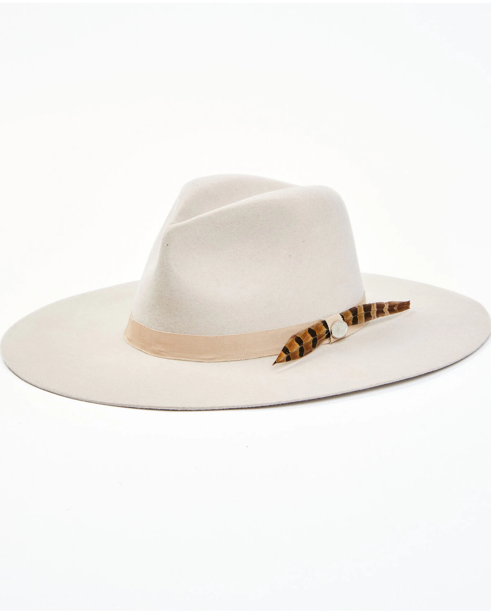 Cody James Men's 3X Silver Belly 9 Line Band Pinch Wool Felt Western Hat 3 Cody James Men's 3X Silver Belly 9 Line Band Pinch Wool Felt Western Hat
