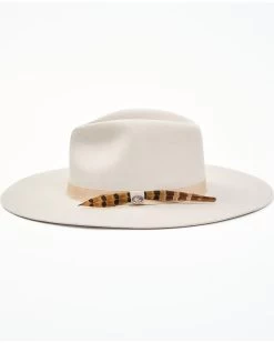 Cody James Men's 3X Silver Belly 9 Line Band Pinch Wool Felt Western Hat 7 Cody James Men's 3X Silver Belly 9 Line Band Pinch Wool Felt Western Hat -Cody James 2000360409 115 P3