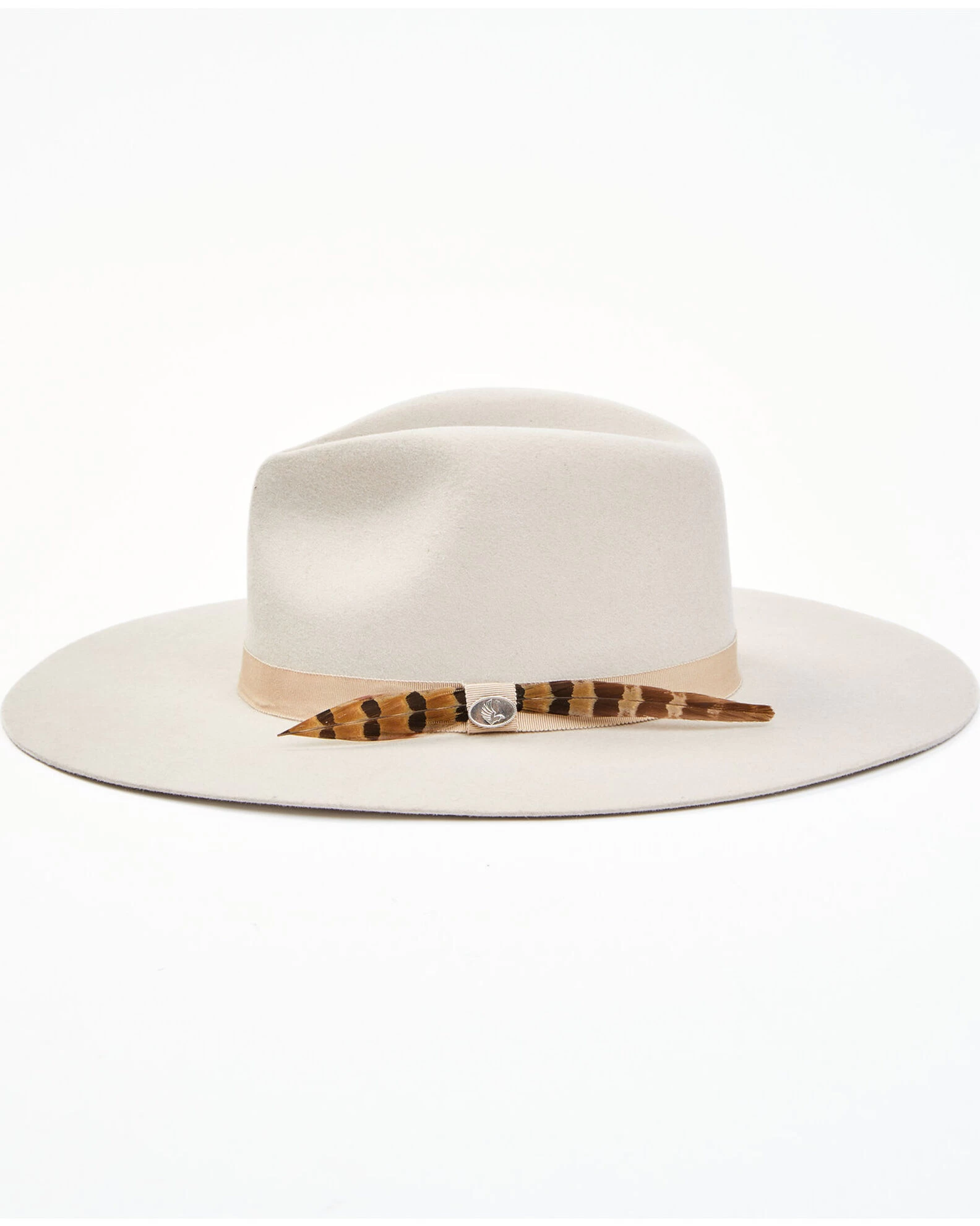 Cody James Men's 3X Silver Belly 9 Line Band Pinch Wool Felt Western Hat 5 Cody James Men's 3X Silver Belly 9 Line Band Pinch Wool Felt Western Hat - Image 3