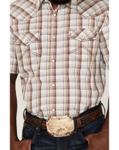 Cody James Men's Mount Vernon Small Plaid Short Sleeve Snap Western Shirt - Big & Tall 8 Cody James Men's Mount Vernon Small Plaid Short Sleeve Snap Western Shirt - Big & Tall -Cody James 2000364864 907 P3