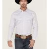 Cody James Men's Sand Creek Tonal Solid Long Sleeve Snap Western Shirt 