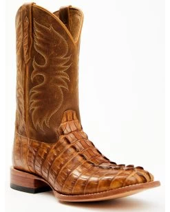 Cody James Men's Caiman Cognac 12" Exotic Western Boots - Broad Square Toe 12 Cody James Men's Caiman Cognac 12" Exotic Western Boots - Broad Square Toe -Cody James 2000366182 280 P1 1