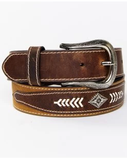 Cody James Men's Diamond Stitch Belt 