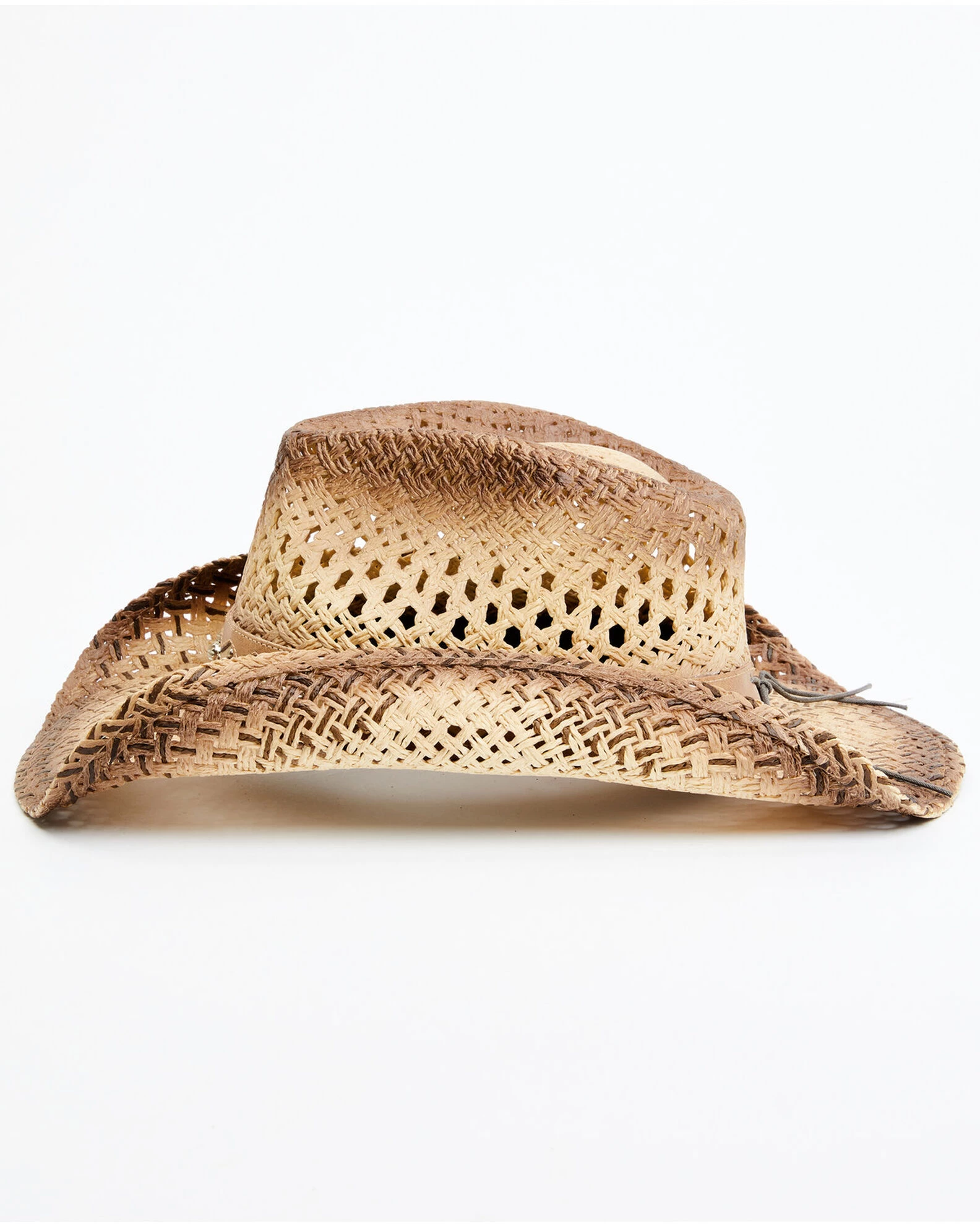 Cody James Men's Tea-O Yesenia Straw Western Hat 5 Cody James Men's Tea-O Yesenia Straw Western Hat - Image 3