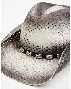 Cody James Men's Ombre Gray Bartolome Straw Hat -Cody James 2000367516 020 P2