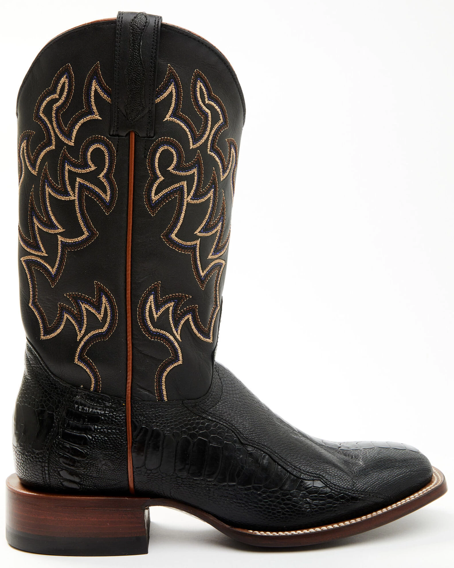 Cody James Men's Exotic Ostrich Leg Western Boots - Broad Square Toe 9 Cody James Men's Exotic Ostrich Leg Western Boots - Broad Square Toe - Image 7