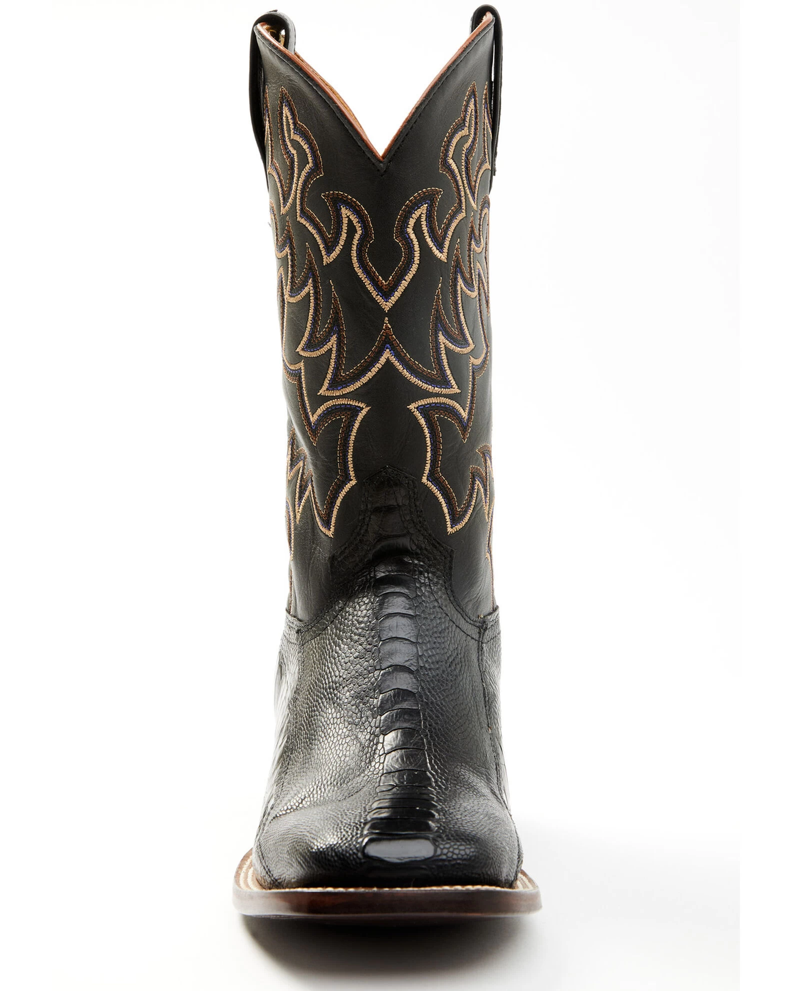 Cody James Men's Exotic Ostrich Leg Western Boots - Broad Square Toe 3 Cody James Men's Exotic Ostrich Leg Western Boots - Broad Square Toe
