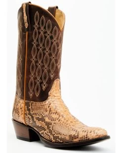Cody James Men's Exotic Python Western Boots - Round Toe -Cody James 2000371863 290 P1