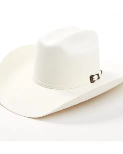 Cody James Men's 5X Self Band Cattleman Fur Blend Western Hat