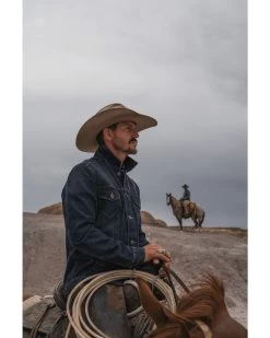 Cody James Men's Coasting Medium Wash Unlined Denim Jacket