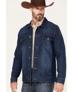Cody James Men's Coasting Medium Wash Unlined Denim Jacket -Cody James 2000373948 414 P3 1