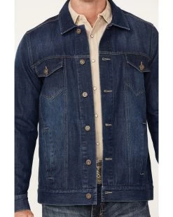 Cody James Men's Coasting Medium Wash Unlined Denim Jacket 10 Cody James Men's Coasting Medium Wash Unlined Denim Jacket -Cody James 2000373948 414 P4