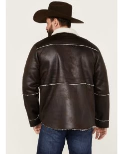 Cody James Men's Carmine Faux Shearling Shacket