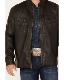 Cody James Men's Houston Distressed Moto Jacket 8 Cody James Men's Houston Distressed Moto Jacket -Cody James 2000373966 200 P3