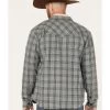 Cody James Men's Polar Bonded Plaid Button Down Flannel