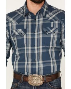 Cody James Men's Expression Large Plaid Snap Western Shirt  -Cody James 2000374104 410 P3