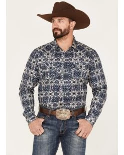 Cody James Men's Appalacian Southwestern Print Snap Western ShirtÂ