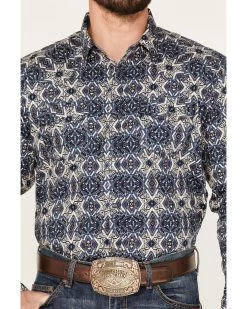 Cody James Men's Appalacian Southwestern Print Snap Western Shirt  -Cody James 2000374164 500 P3