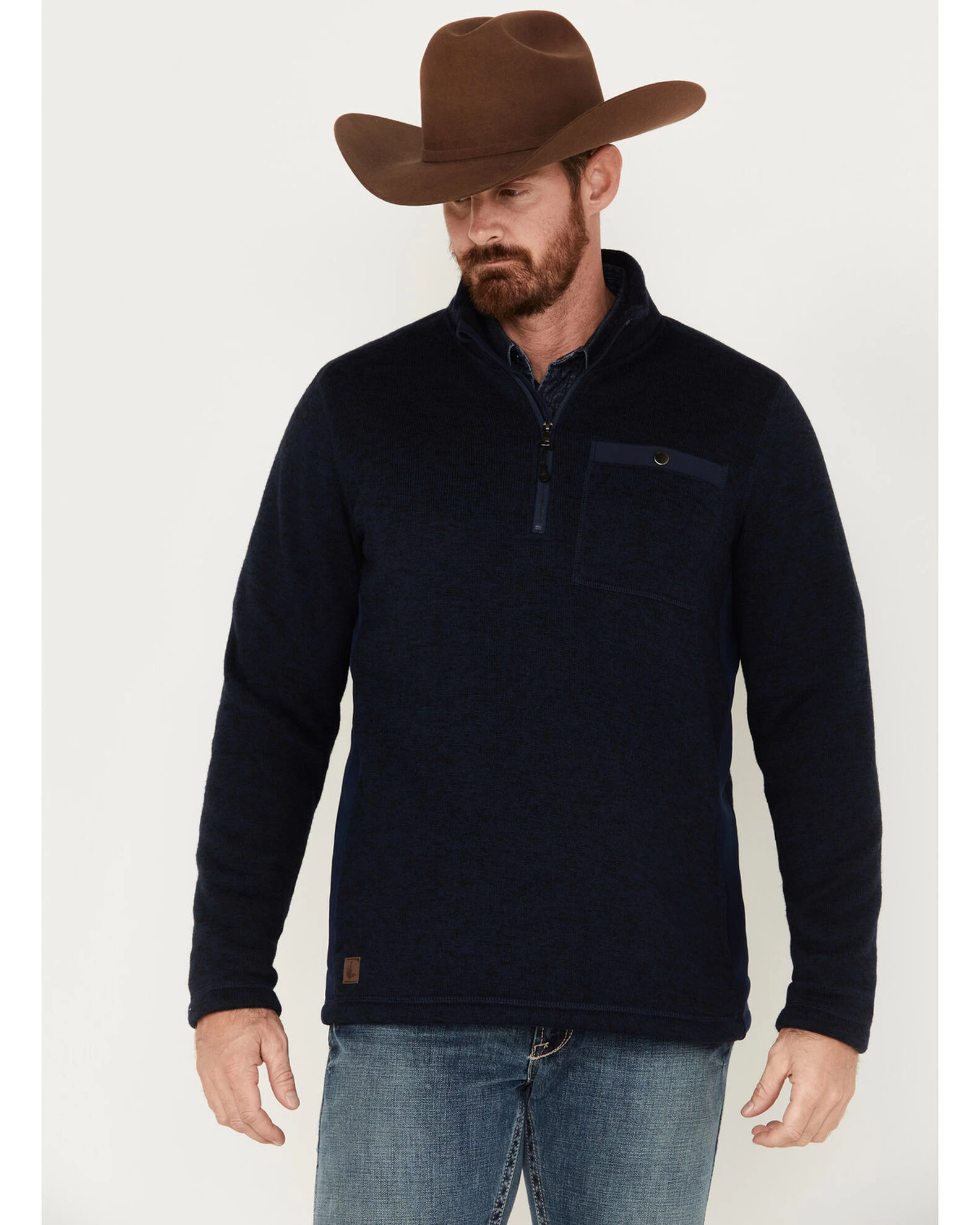 Cody James Men's Fighter 1/4 Zip Jacket 3 Cody James Men's Fighter 1/4 Zip Jacket