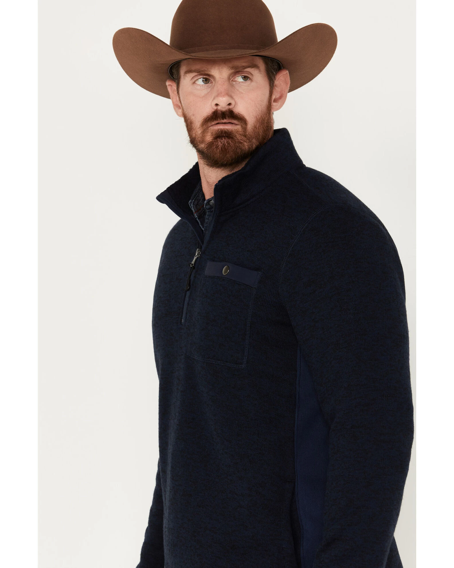 Cody James Men's Fighter 1/4 Zip Jacket 4 Cody James Men's Fighter 1/4 Zip Jacket - Image 2