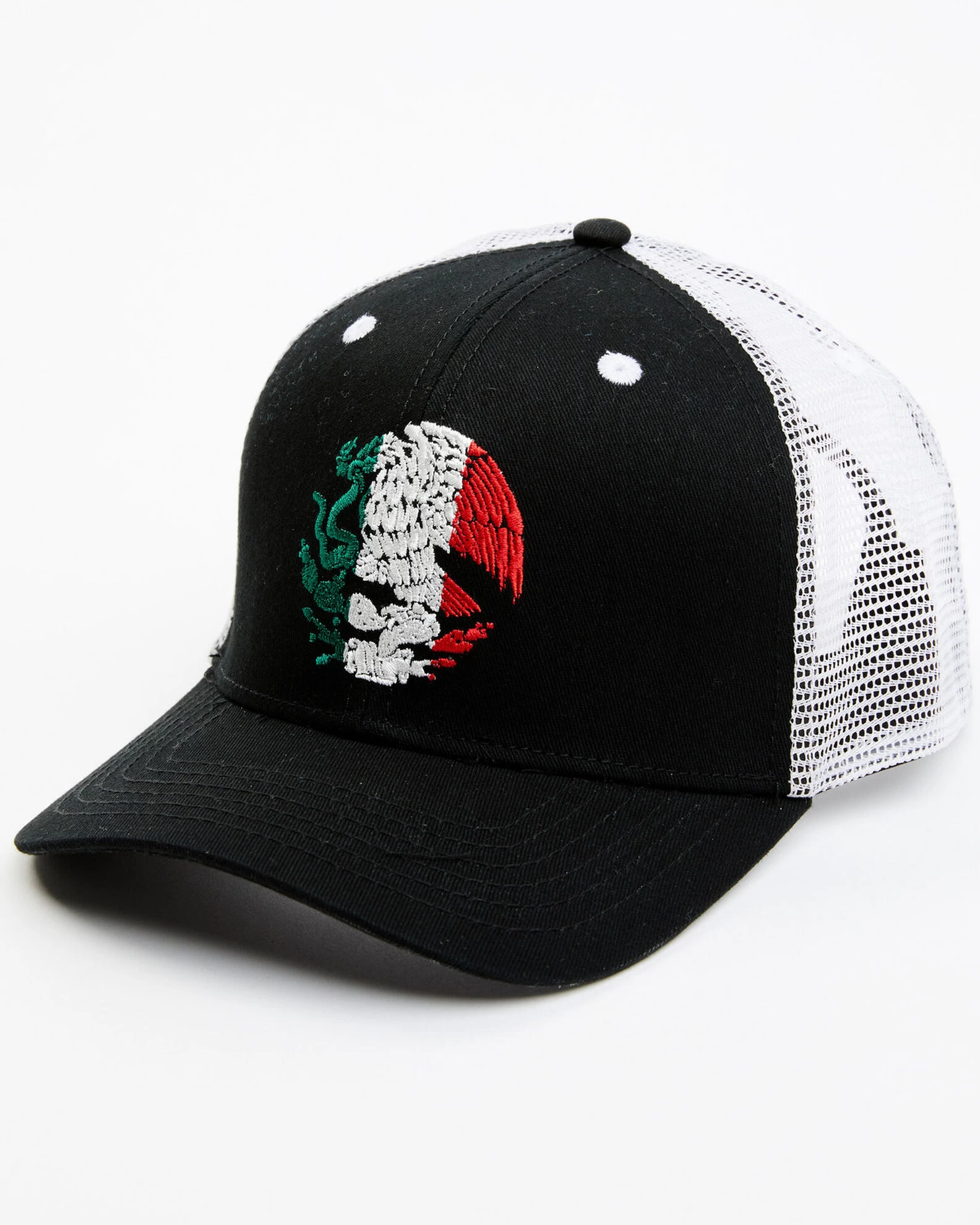 Cody James Men's Embroidered Mexican Flag Eagle Mesh Back Ball Cap 3 Cody James Men's Embroidered Mexican Flag Eagle Mesh Back Ball Cap