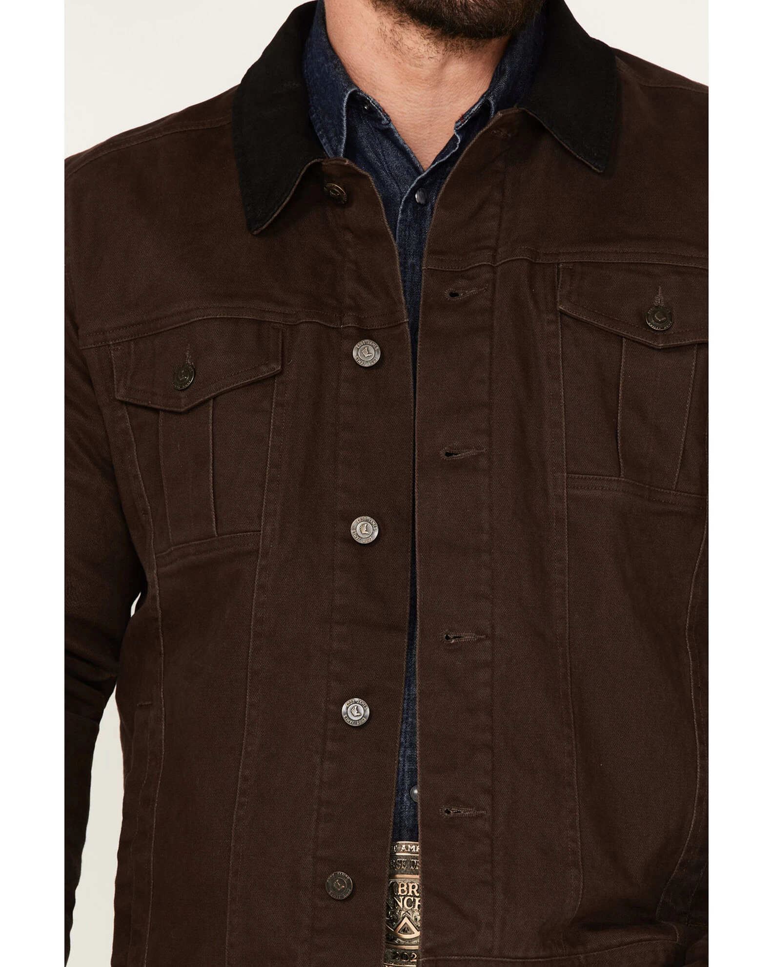 Cody James Men's Ozark Washed Rancher Jacket 5 Cody James Men's Ozark Washed Rancher Jacket - Image 3