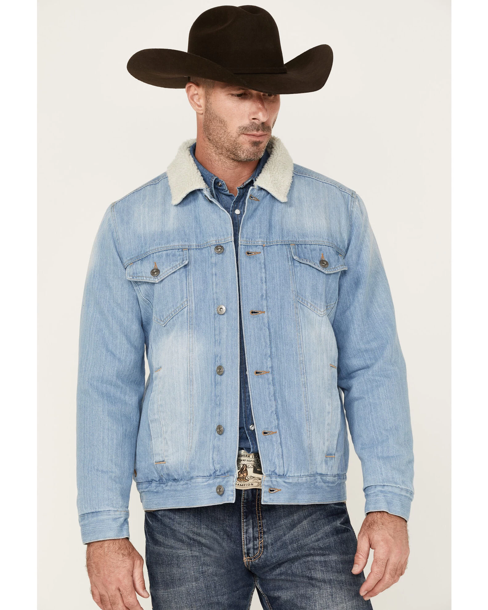 Cody James Men's Grant Teton Button-Down Sherpa Lined Jacket 4 Cody James Men's Grant Teton Button-Down Sherpa Lined Jacket - Image 2