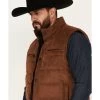 Cody James Men's Faux Suede Puffer Vest 2 Cody James Men's Faux Suede Puffer Vest -Cody James 2000375898 290 P2