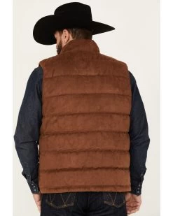 Cody James Men's Faux Suede Puffer Vest 9 Cody James Men's Faux Suede Puffer Vest -Cody James 2000375898 290 P4