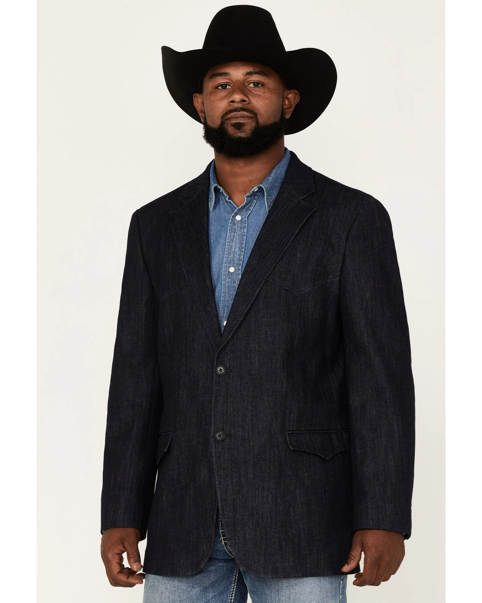 Cody James Men's Kentucky Denim Blazer 5 Cody James Men's Kentucky Denim Blazer - Image 3
