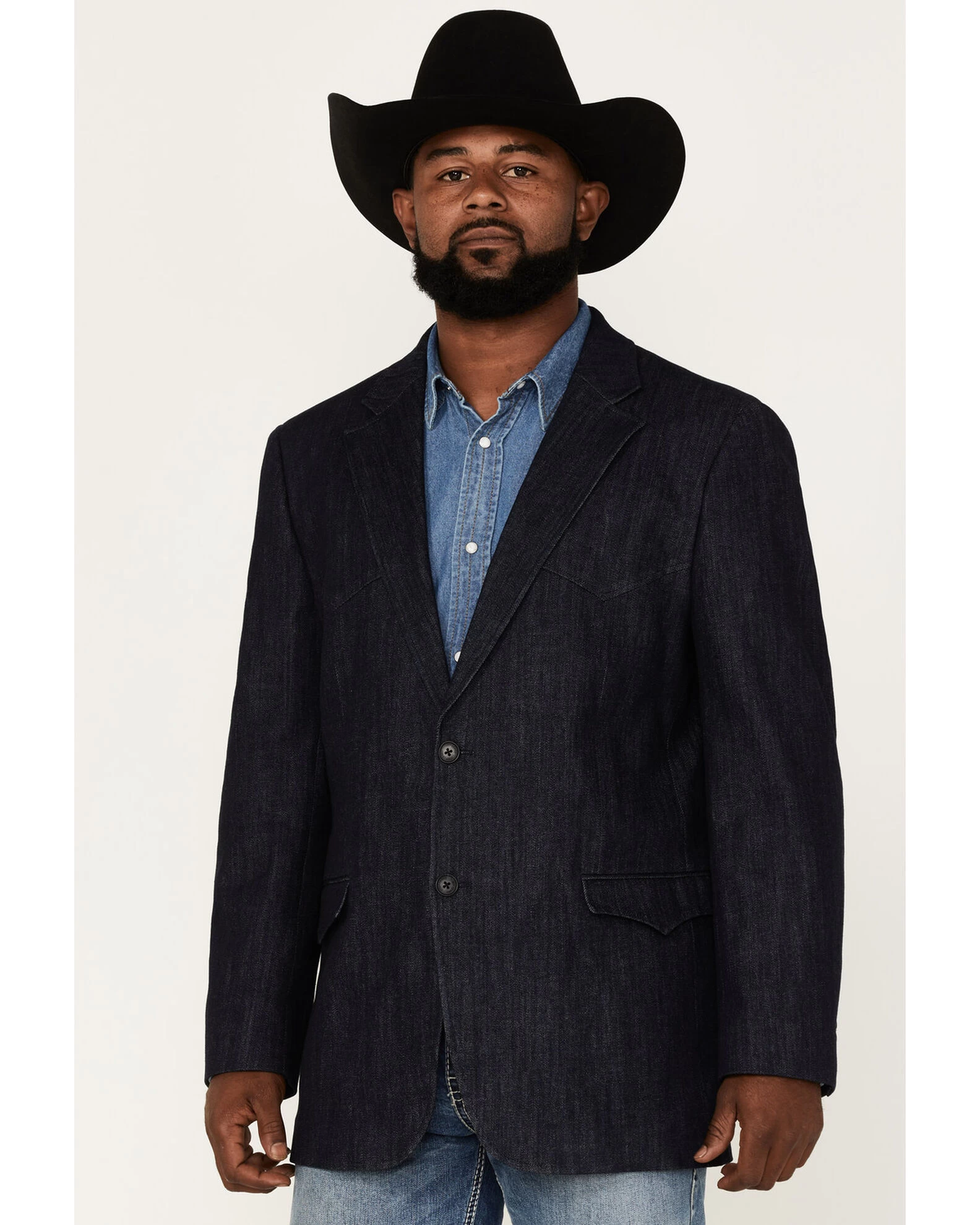 Cody James Men's Kentucky Denim Blazer 4 Cody James Men's Kentucky Denim Blazer - Image 2