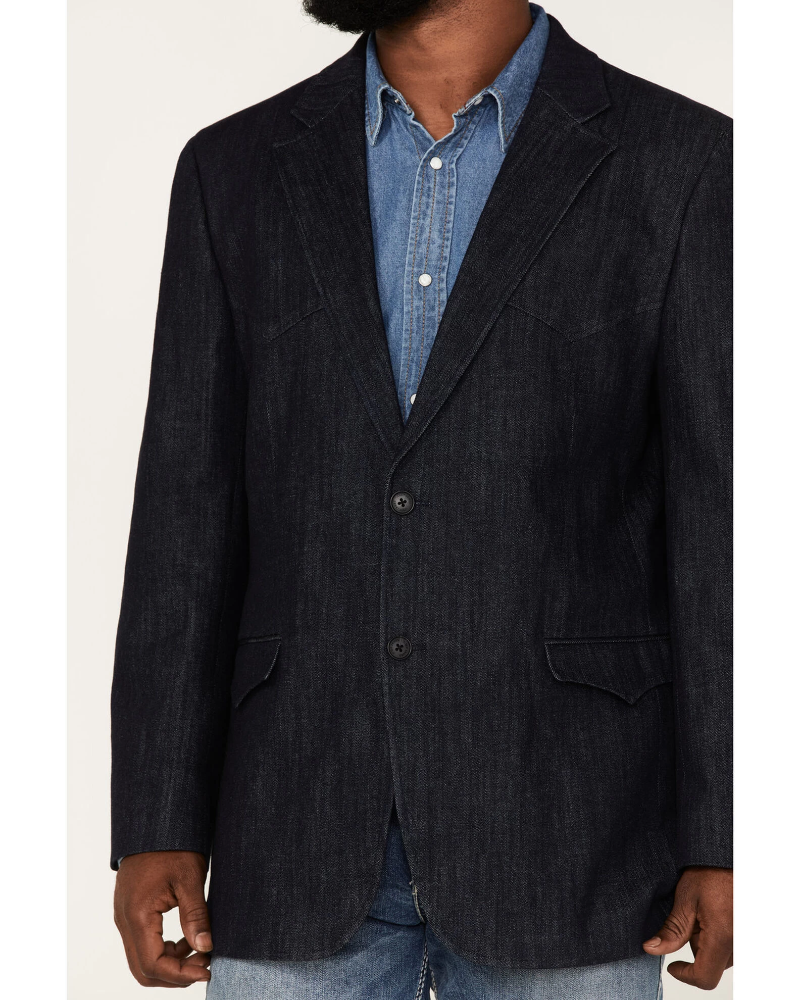 Cody James Men's Kentucky Denim Blazer 3 Cody James Men's Kentucky Denim Blazer