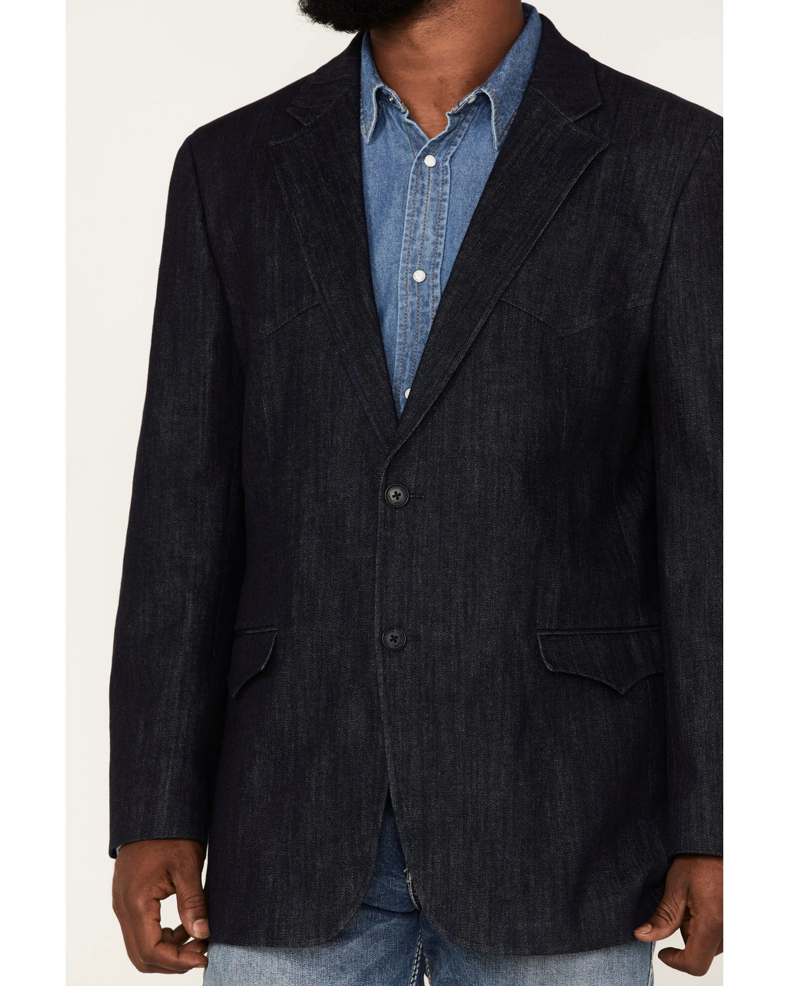 Cody James Men's Kentucky Denim Blazer 5 Cody James Men's Kentucky Denim Blazer - Image 3