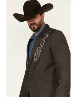 Cody James Men's Memphis Embroidered Boot Stitch Blazer 9 Cody James Men's Memphis Embroidered Boot Stitch Blazer -Cody James 2000379504 201 P2 1